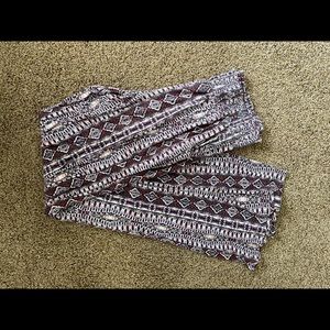 Pink design - flowy pants